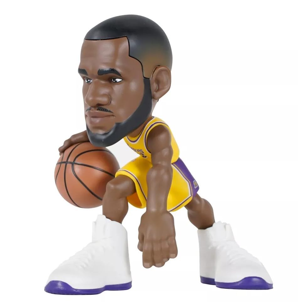 NBA LeBron James フィギュア Lakers 23 NBA Small-Stars - Lebron James Collectible Figurine 2021 Lakers